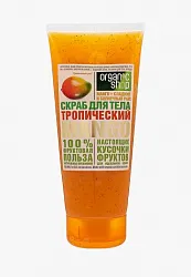Скраб для тела Organic shop ФРУКТЫ Тропический манго 200мл 