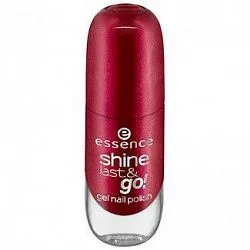 Лак для ногтей Essence Shine Last & Go! Gel Nail Polish с эффектом геля 52 брусничный шиммерный