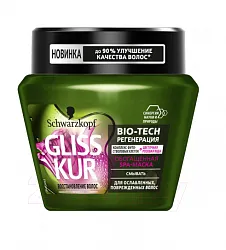 Маска - спа для волос Gliss Kur Bio-Tech Регенерация 300 мл