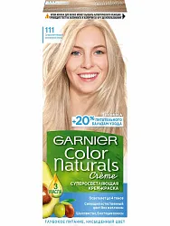 Крем-краска для волос Garnier Color Naturals 111 Платининовый блондин 110мл