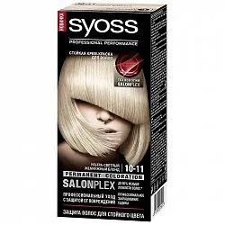 Краска для волос Syoss Color 10-11 Ультра-светлый жемчужный блонд 50 мл