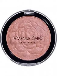 Румяна для лица Vivienne Sabo Rose de velours рельефные 24 темно-розовый