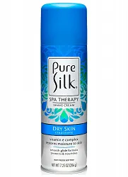 Крем-пена для бритья для сухой кожи Dry Skin Therapy Shave Cream марки Pure Silk  206 г