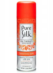 Крем-пена д/бритья для чувст. кожи Sensitive Skin Therapy Shave Cream марки Pure Silk 206г