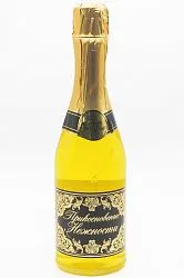 Гель для душа шампанское "Прикосновение нежности" жёлтый 550 мл