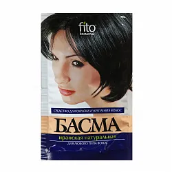 Басма для волос Fito Cosmetic Иранская в бумажной упаковке 25 г