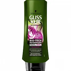 Бальзам для волос Gliss Kur Bio-Tech Регенерация 400 мл