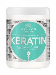 Маска для волос Kallos Keratin c молочными протеинами для сухих и поврежденных волос 1000 мл