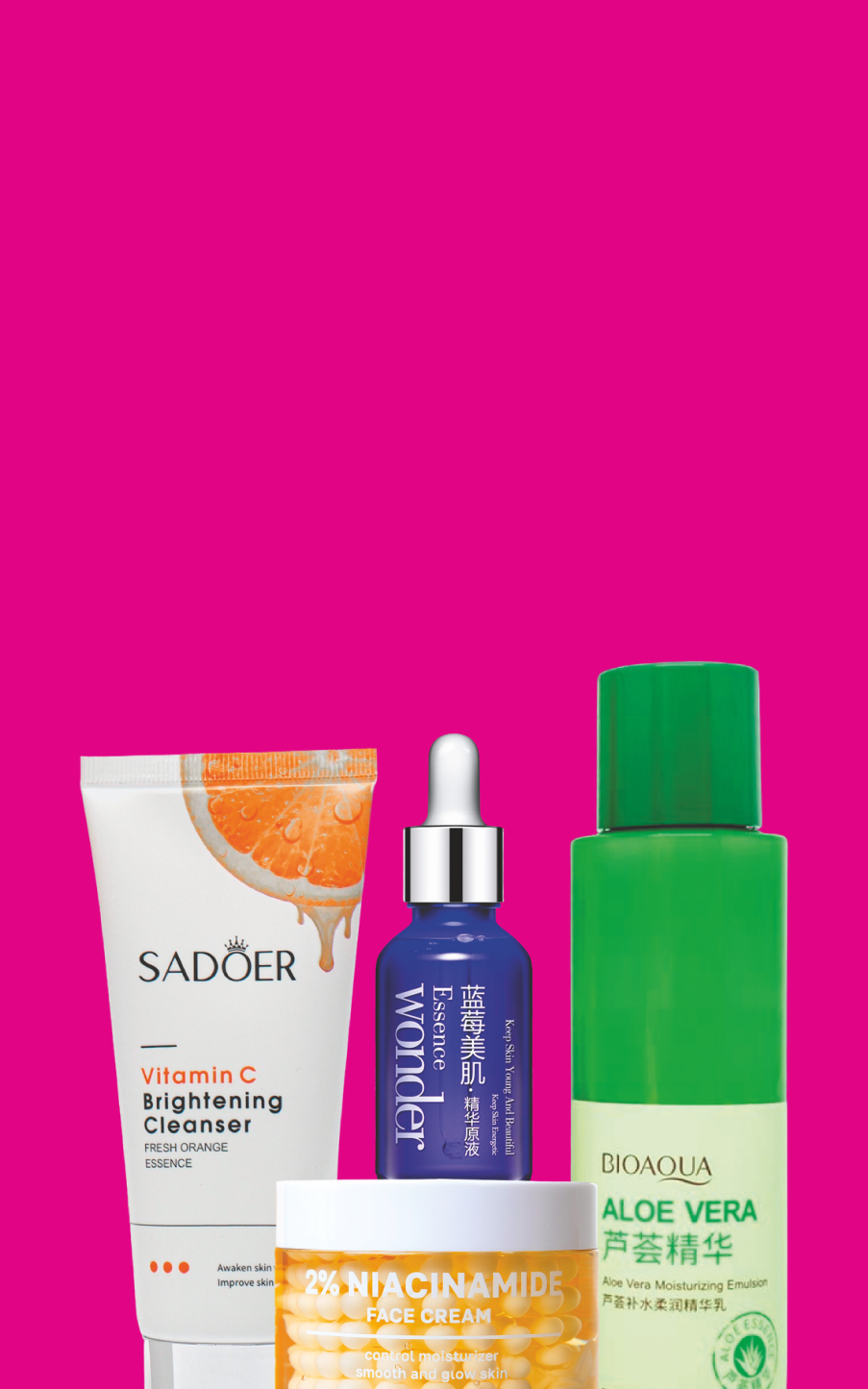 Скидка до 40% уход для лица из Китая и Кореи