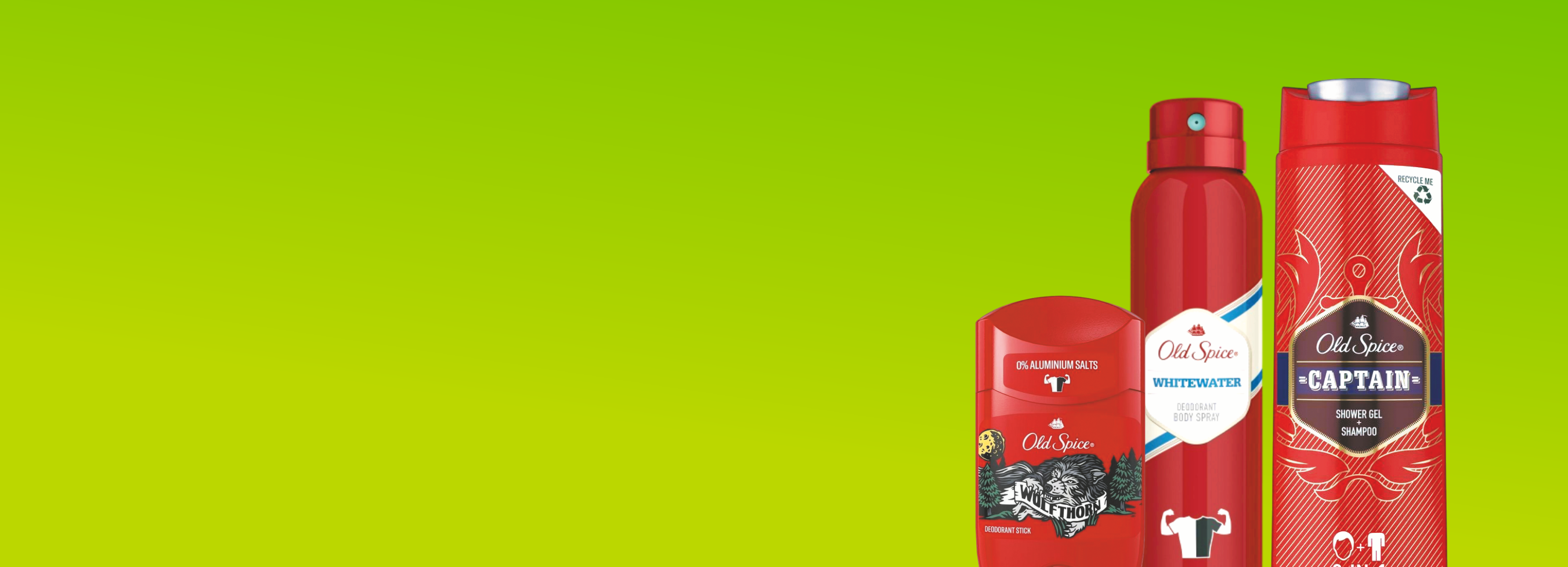Дезодоранты и гели для душа ОLD SPICE от 349 рублей