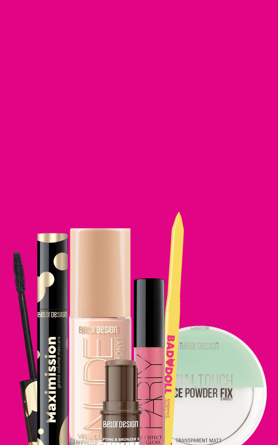 Скидка до 30% на декоративную косметику Belor Design